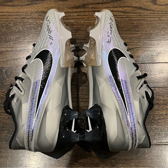 Nike Vapor Edge Elite 360 2 Football Cleats Smoke Grey DA5457-002 - Picture 3 of 12